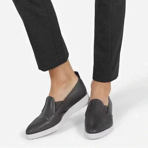 Everlane Black The Leather Street Shoe Size 8.5